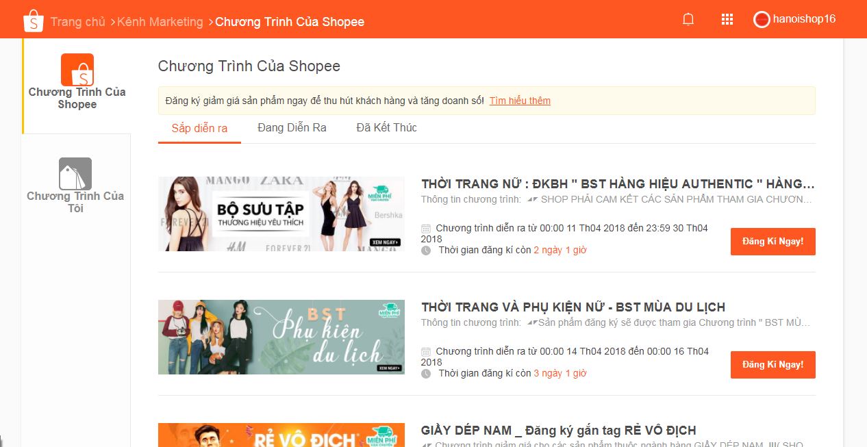 Lựa chọn sản phẩm bán hàng trên shopee