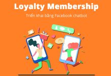 Triển khai Loyalty Membership bằng Facebook chatbot